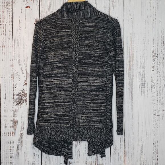 EUC Aritzia Wilfred Flaubert Waterfall Knit open front cardigan pockets Sz XS - Picture 3 of 8